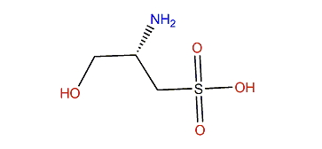 (2S)-2-Amino-3-hydroxypropane-1-sulfonic acid